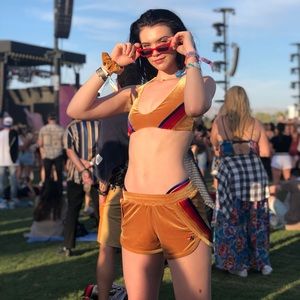 Aviator Nation Swimsuit and Matching Shorts